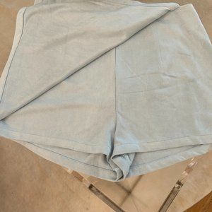 The Pants Store Blue Suede Skort, Small